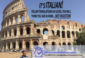 Italian Language Translator